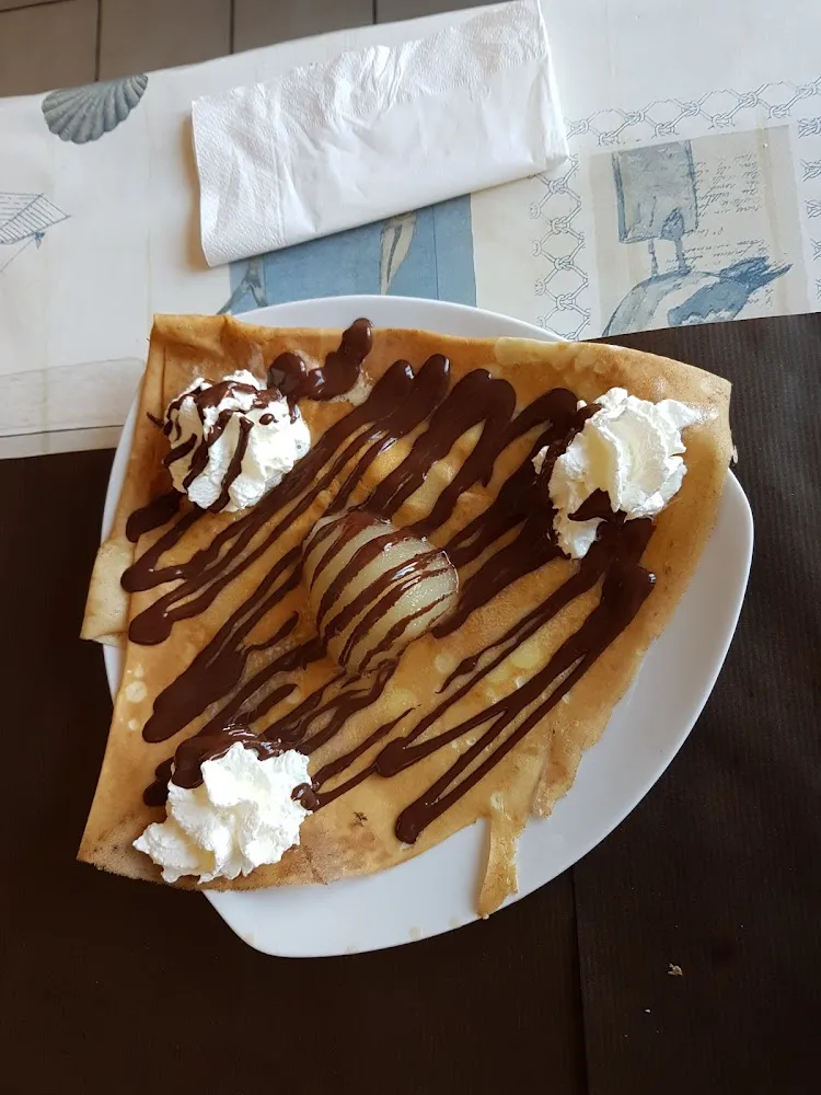 Crêpe Sucrée Chocolat Poire